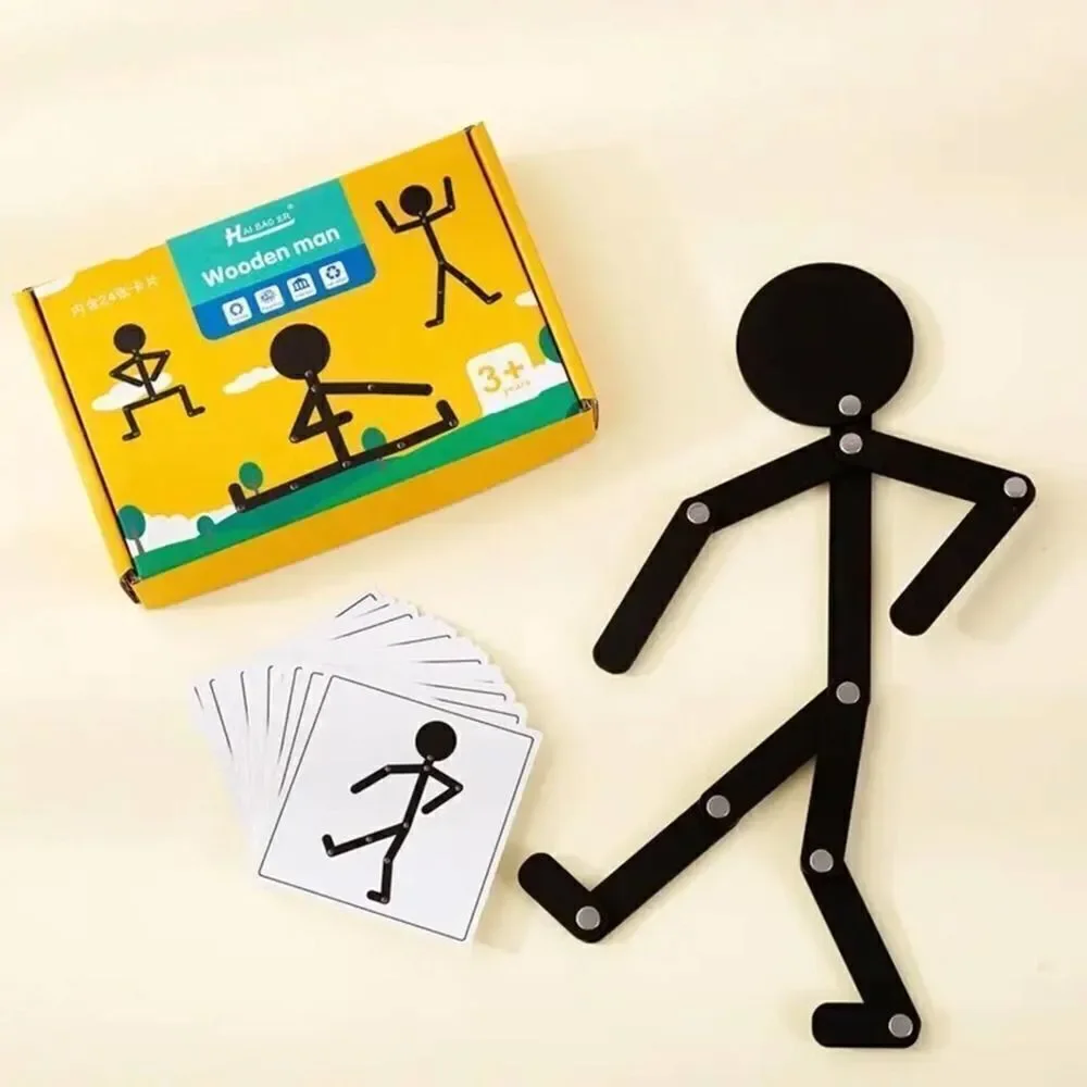New kid’s game “sporty wooden man”